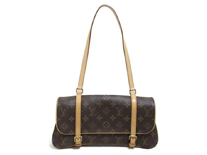 Louis Vuitton Marelle Canvas Shoulder Bag M51157 in good condition Cloth  ref.1351860