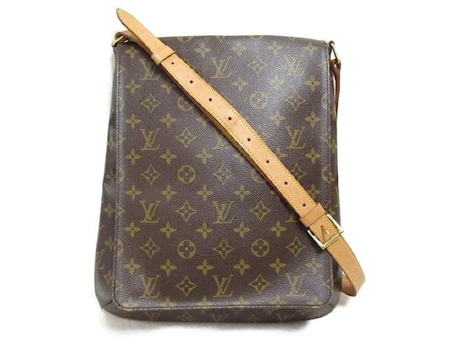 Louis Vuitton Musette Salsa Canvas Crossbody Bag M51256 in Very Good Condition Cloth  ref.1351861