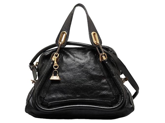 Chloé Chloe Leather Paraty Shoulder Bag Leather Shoulder Bag in Good condition  ref.1352043