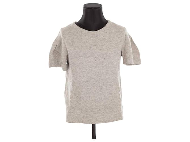 Isabel Marant Pull-over manches courtes Synthétique Gris  ref.1352273