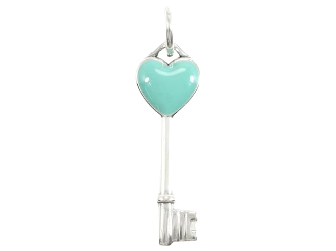 Tiffany & Co Coeur clé Argent Argenté  ref.1352529