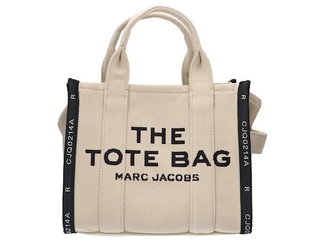 Marc Jacobs The tote bag Beige Cloth  ref.1352876