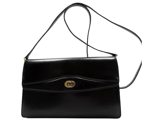 gucci Black Leather  ref.1353019