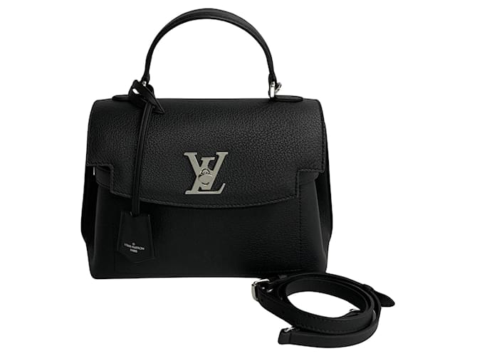 Louis Vuitton Lockme Cuir Noir  ref.1353092