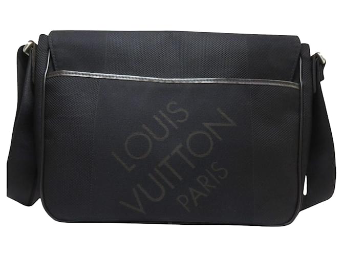 Louis Vuitton Messenger Nero Tela  ref.1353149