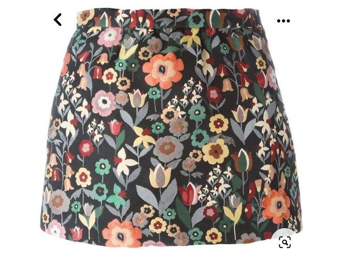 Red Valentino Shorts aus Polyester Schwarz Grösse M