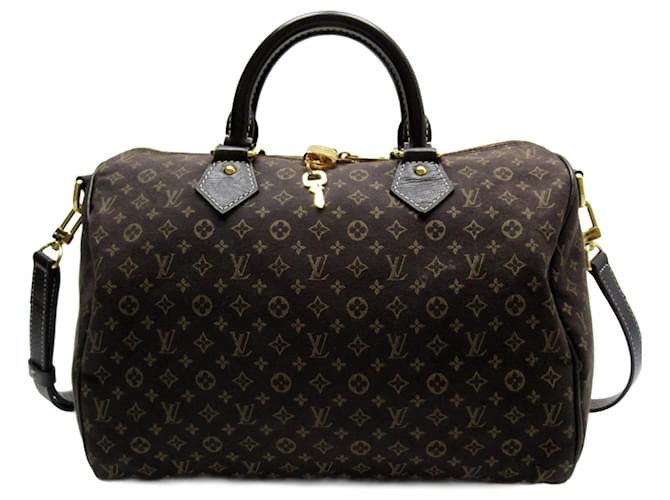 Louis Vuitton Speedy 30 Marrom Lona  ref.1353270