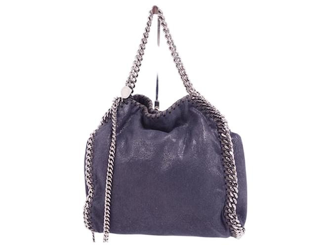 Stella Mc Cartney Stella McCartney Falabella Azul marino Sintético  ref.1353291