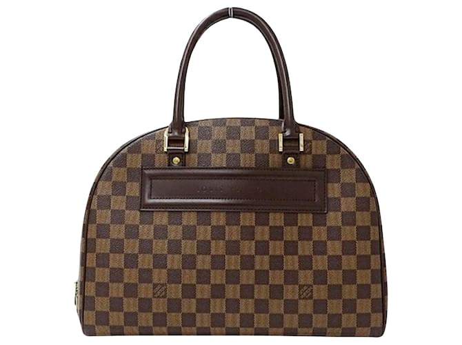 Louis Vuitton Nolita Brown Cloth  ref.1353723