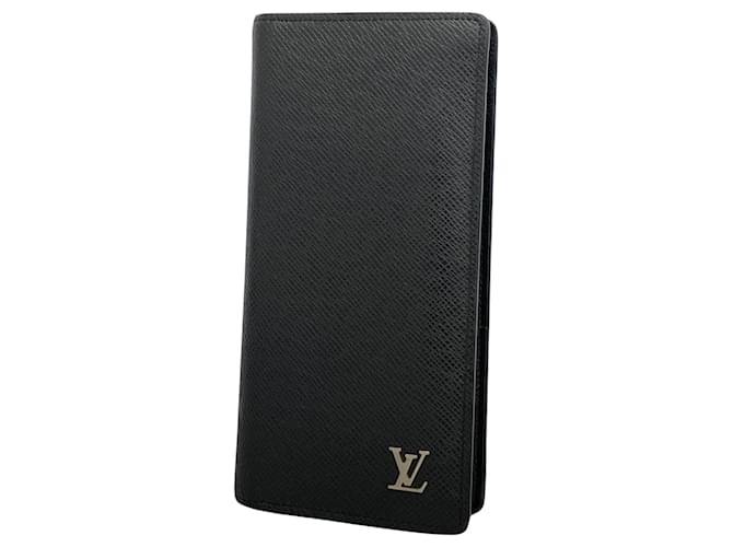 Louis Vuitton Brazza Black Leather  ref.1353803