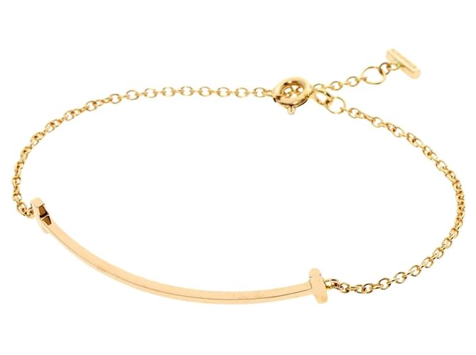 Tiffany & Co T Sonrisa Dorado  ref.1353879