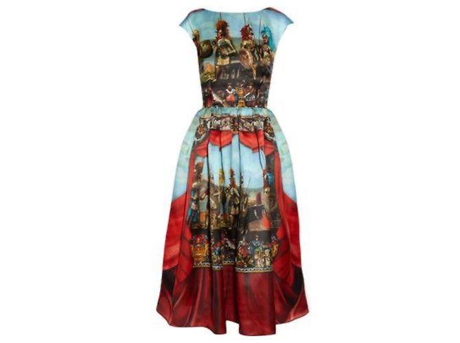 Abito in seta Dolce & Gabbana multicolore