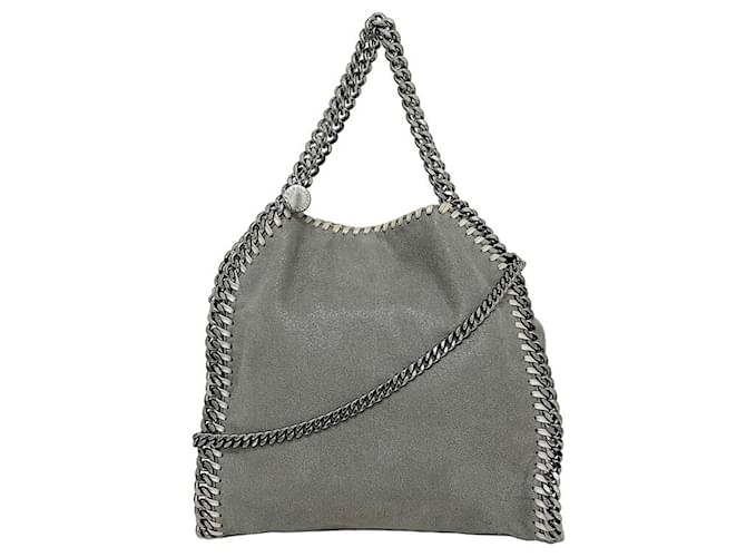 Stella Mc Cartney Stella McCartney Falabella Grau Synthetisch  ref.1354560