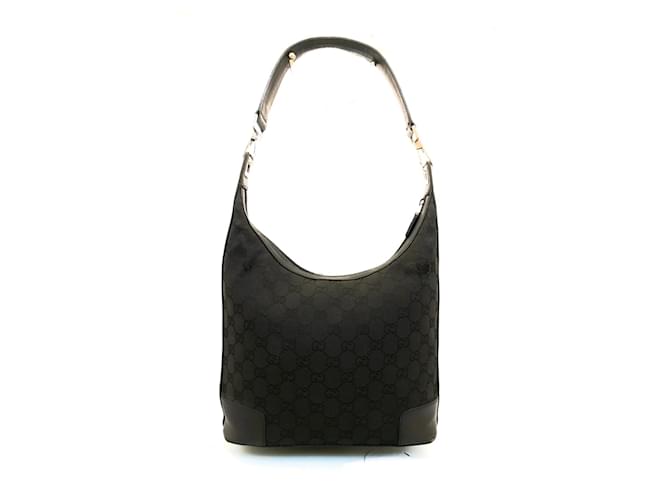Gucci Vintage Jackie Bag Black Cloth  ref.1354638