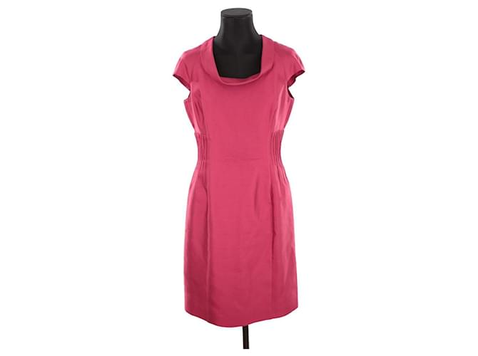Armani Cotton dress Pink  ref.1354662