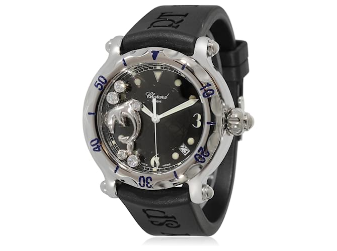 Peixe Esportivo Feliz Chopard 28/8897 Relógio unissex em aço inoxidável  ref.1354769