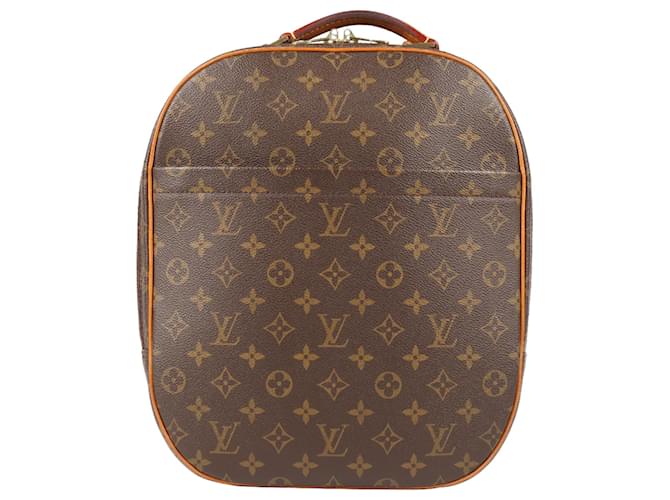 Louis Vuitton Monogram Packall Sac A Dos PM Backpack M51132 Cuir Marron  ref.1354772