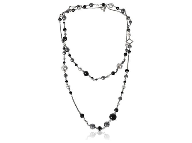 David Yurman Quatrefoil Fashion Necklace in  Sterling Silver  ref.1354810
