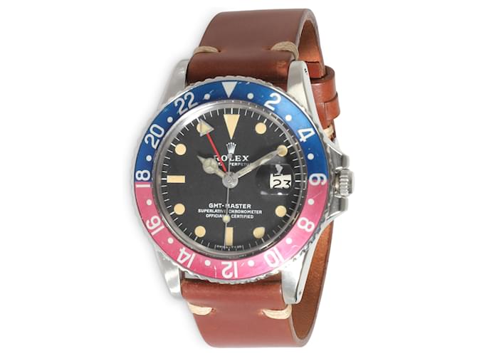 Rolex GMT-Master 1675 Orologio Da Uomo In Acciaio Inossidabile  ref.1354823