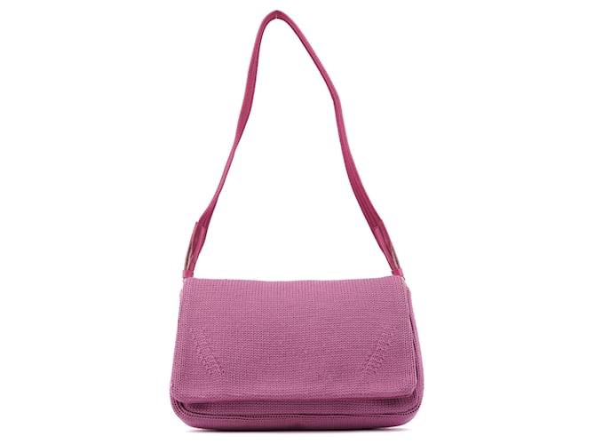 PRADA Shoulder bags Wool Pink Cleo  ref.1354956
