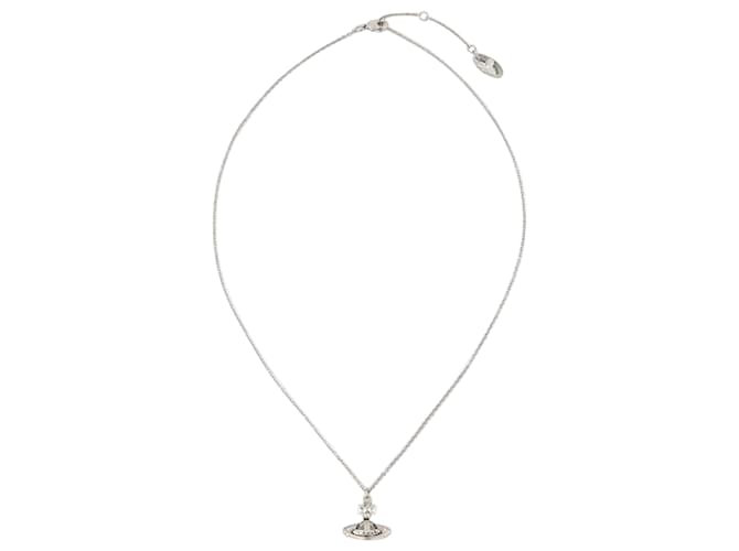 Pina Bas Relief Halskette - Vivienne Westwood - Silber - Silber Grau Metall  ref.1355016