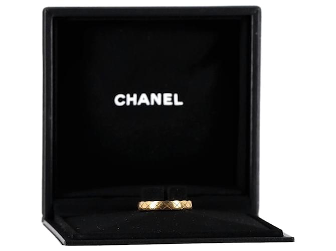 Chanel Mini Coco Crush Ring in 18k Gold Metal Golden  ref.1355017