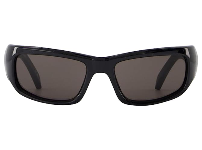 BB0320s Sunglasses - Balenciaga - Acetate - Black Cellulose fibre  ref.1355083
