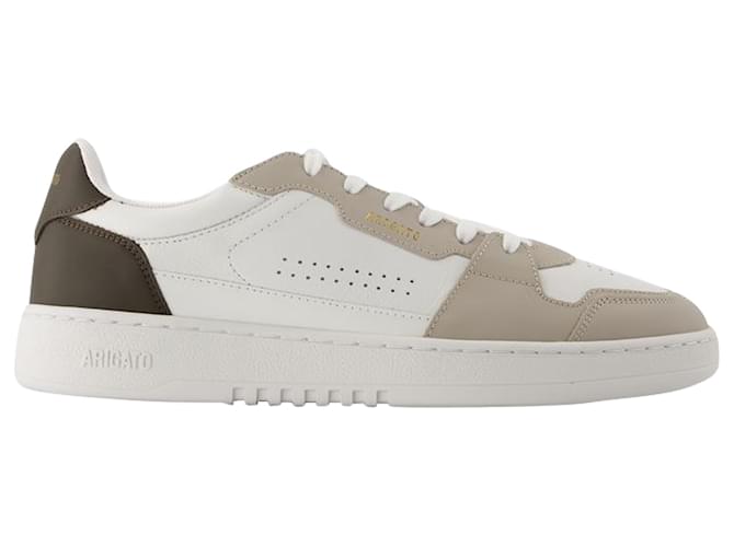 Dice Lo Sneakers - Axel Arigato - Leather - White/Dark brown Pony-style calfskin  ref.1355118