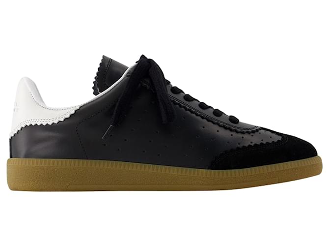 Bryce Sneakers - Isabel Marant - Leather - Black Pony-style calfskin  ref.1355126