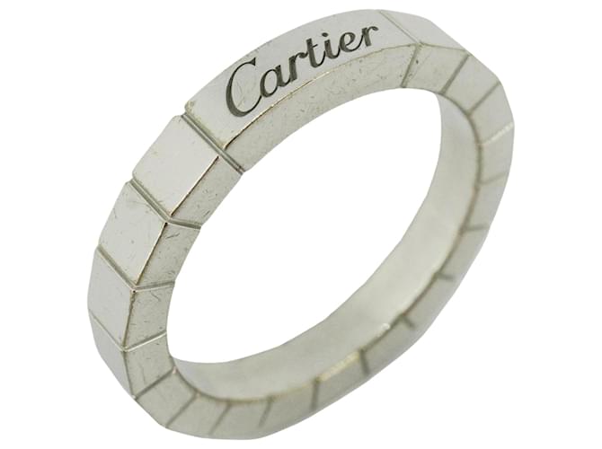 Cartier Lanière Or blanc Argenté  ref.1355346