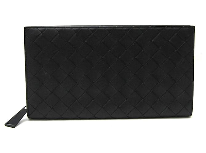 Bottega Veneta Intrecciato Nero Pelle  ref.1355406