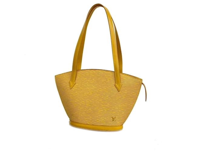 Louis Vuitton Saint Jacques Yellow Leather  ref.1355429