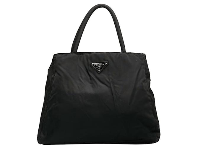 Prada Tessuto Black Synthetic  ref.1355456