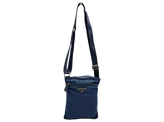 Prada Tessuto Blu navy Sintetico  ref.1355660