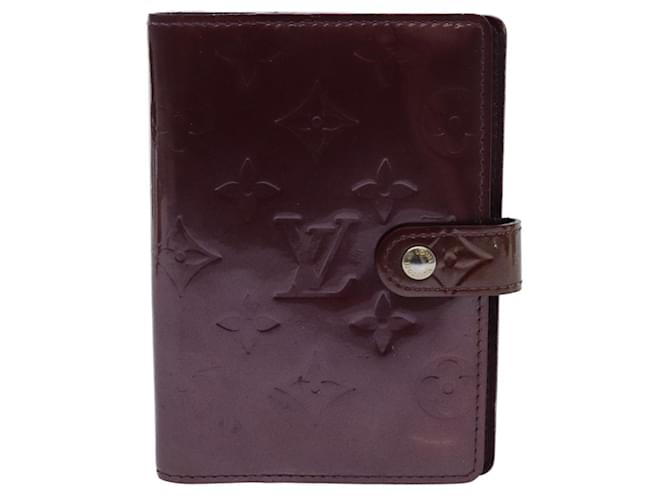 Funda de agenda Louis Vuitton Púrpura Charol  ref.1355671