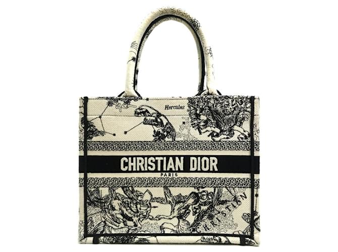 DIOR BOOK TOTE Beige Lienzo  ref.1355676