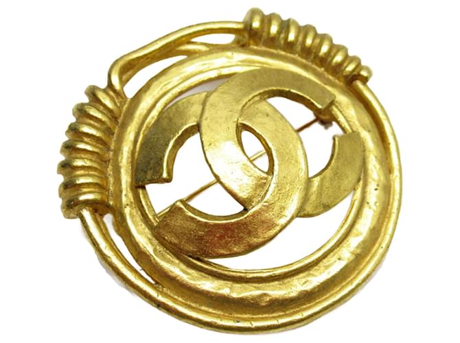 Chanel COCO Mark Golden Metal  ref.1355696