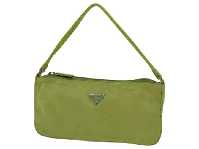 Prada Tessuto Verde Sintético  ref.1355715