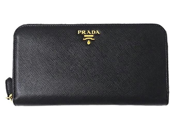 Prada Saffiano Black Leather  ref.1355736