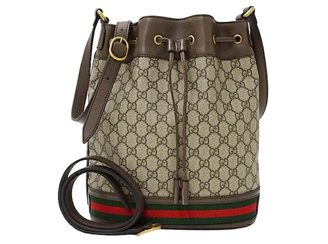 Gucci Ophidia Brown Cloth  ref.1355800