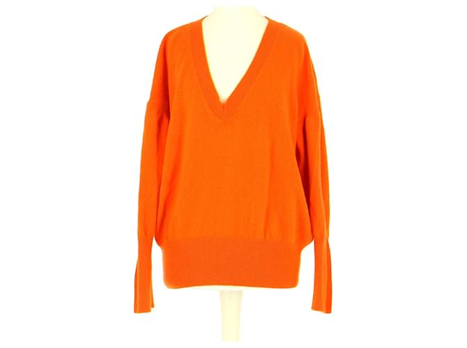 Tara Jarmon sweater Orange Cashmere  ref.1355918