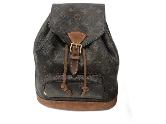 Montsouris Louis Vuitton Backpacks Cloth  ref.1355995