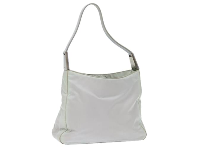 PRADA Shoulder Bag Nylon Gray Auth 72737 Grey  ref.1356081
