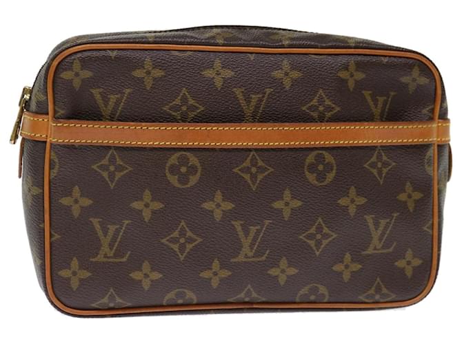Louis Vuitton Monogram Compiegne 23 Clutch Bag M51847 LV Auth 72600 Cloth  ref.1356113