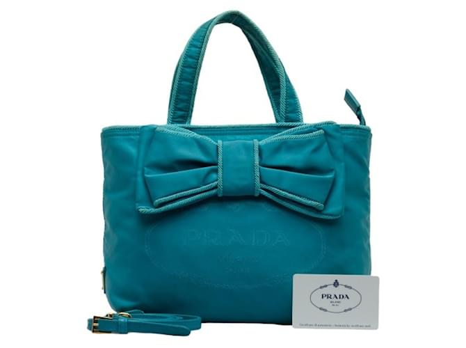 Prada turquoise bag best sale