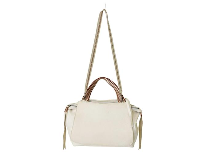 Autre Marque Handbags White Leather  ref.1356271