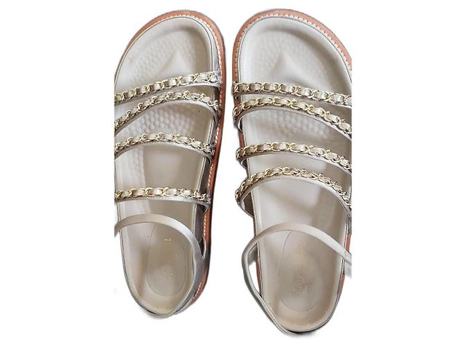 Cambon Sandali multibrand Chanel Beige