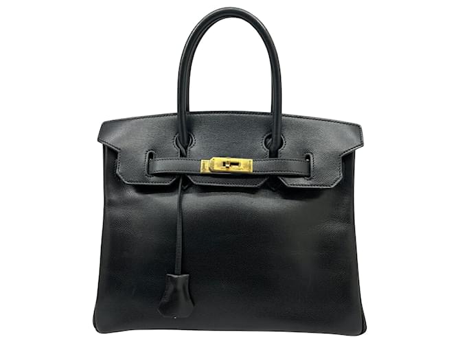 Hermès Birkin 35 Black Leather  ref.1356406
