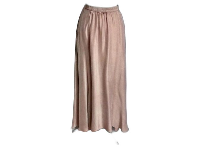 Mes Demoiselles ... RAGAZZE Gonna lunga ASTHON BEIGE Terracotta Splendida T36