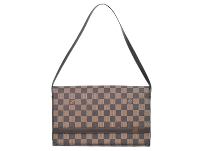 Louis Vuitton Tribeca Brown Cloth  ref.1356470